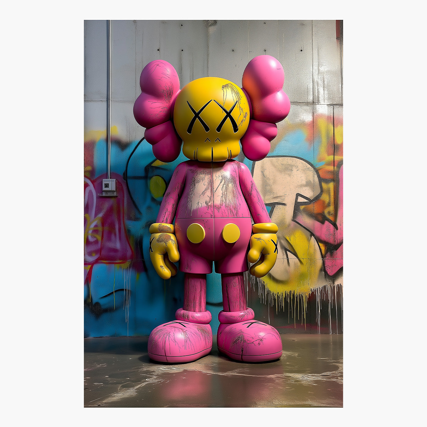 KAWS Graffiti